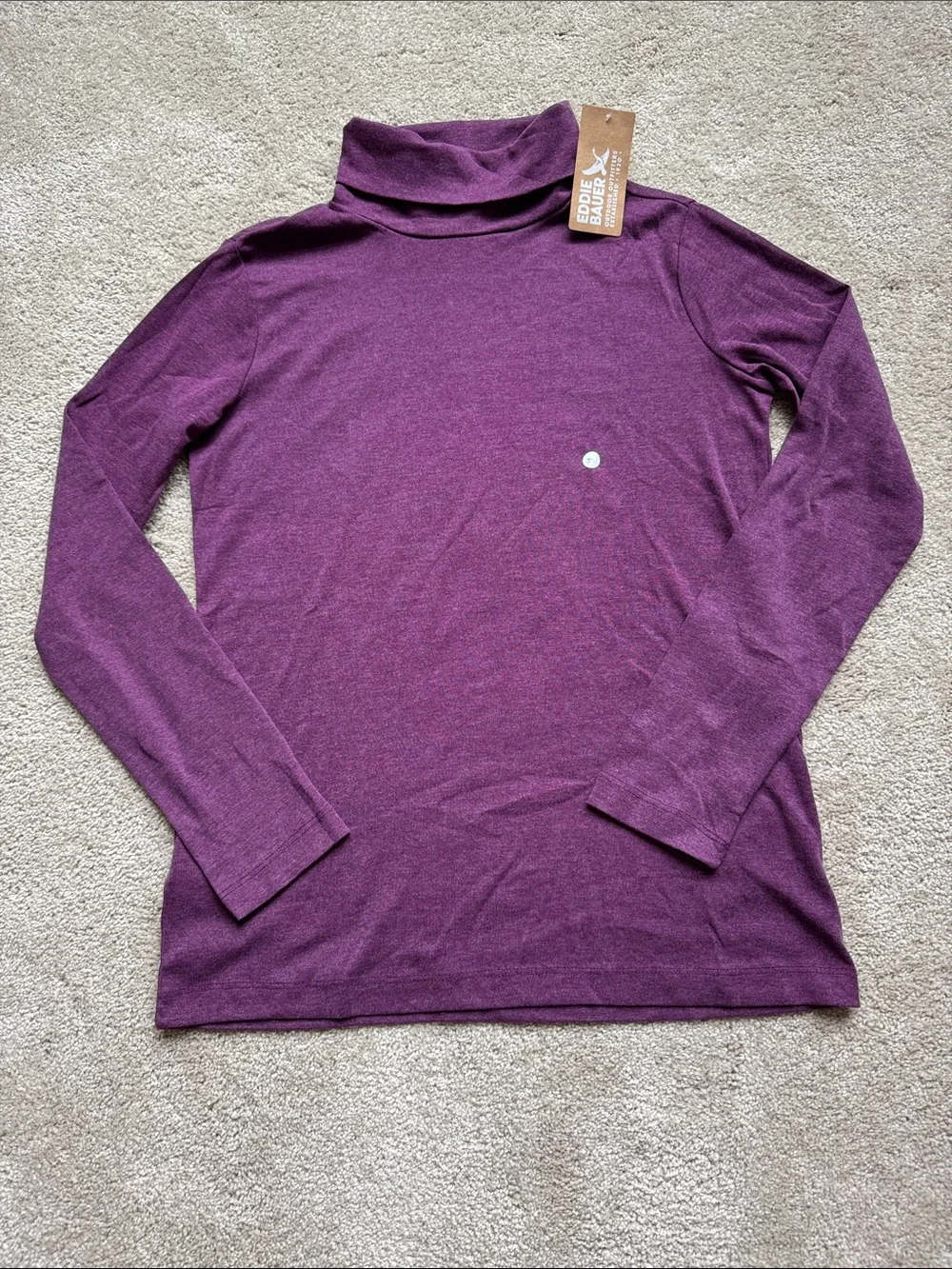 Eddie Bauer women’s lightweight turtleneck - size large tall